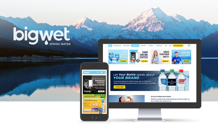 Big Wet website
