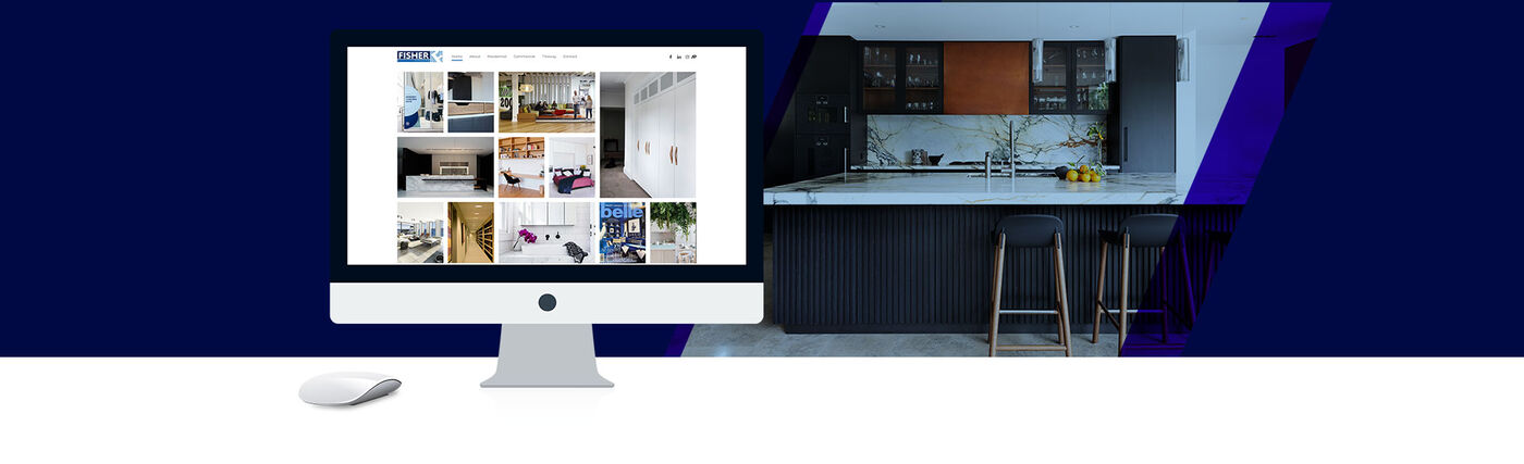Fisher Fitouts website