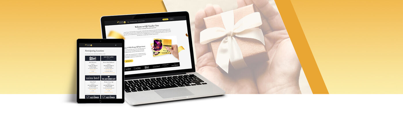 Gift Voucher Now website