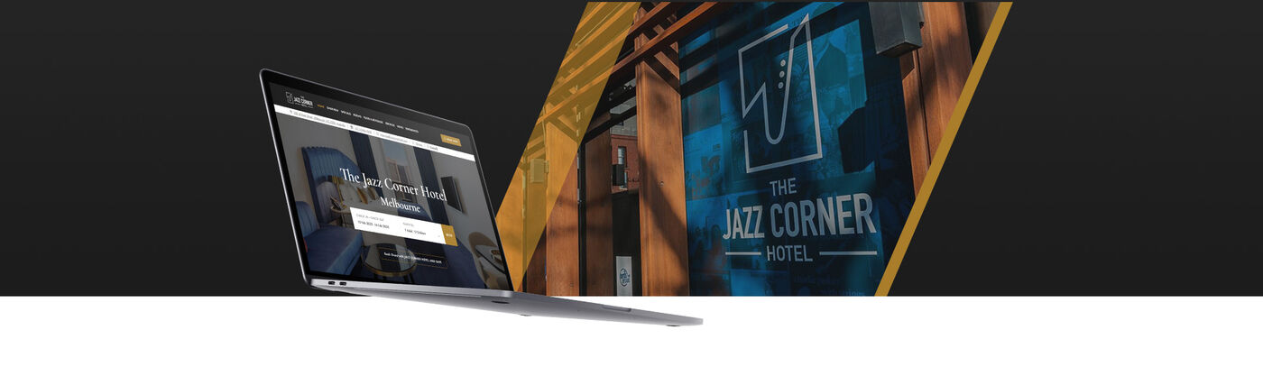 Jazz Corner Hotel website