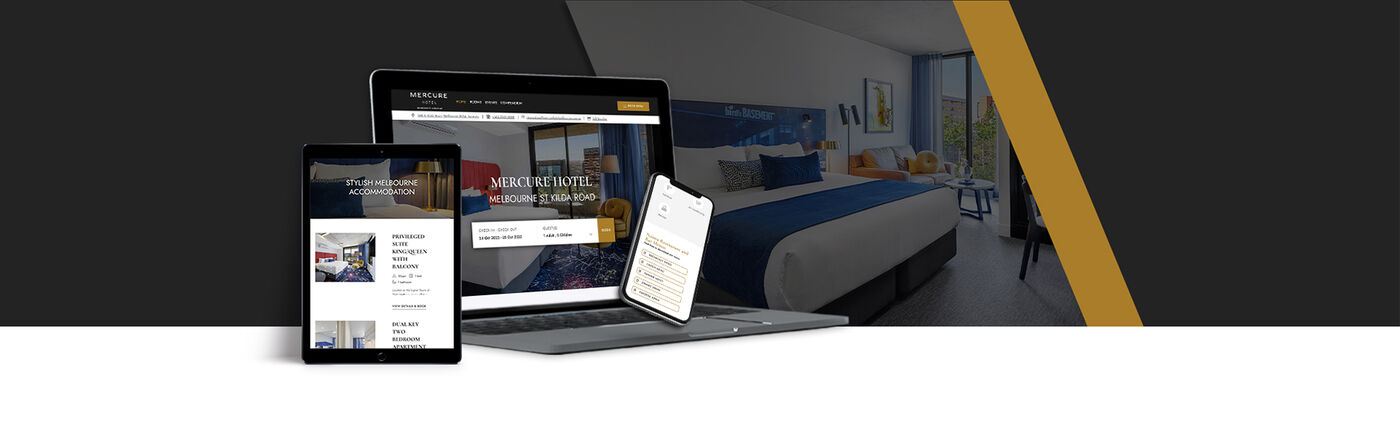 Mercure Hotel website