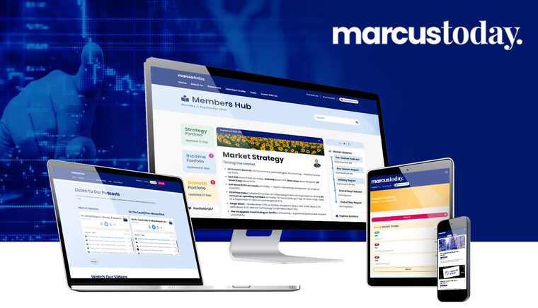Marcus Today website