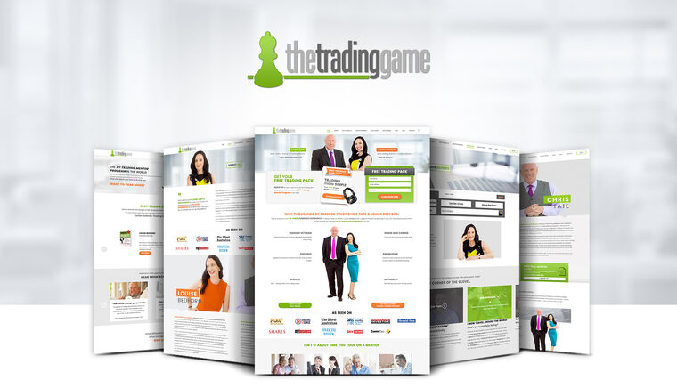 The Trading Game website