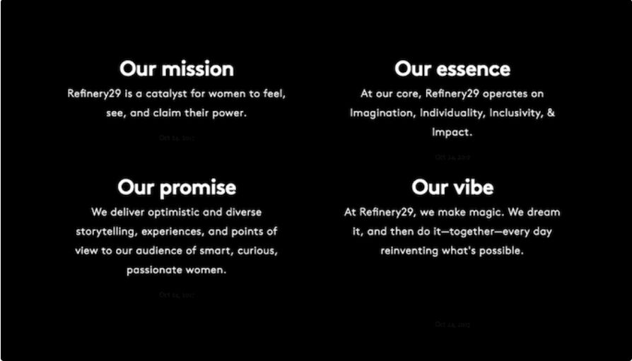 About Us page tips