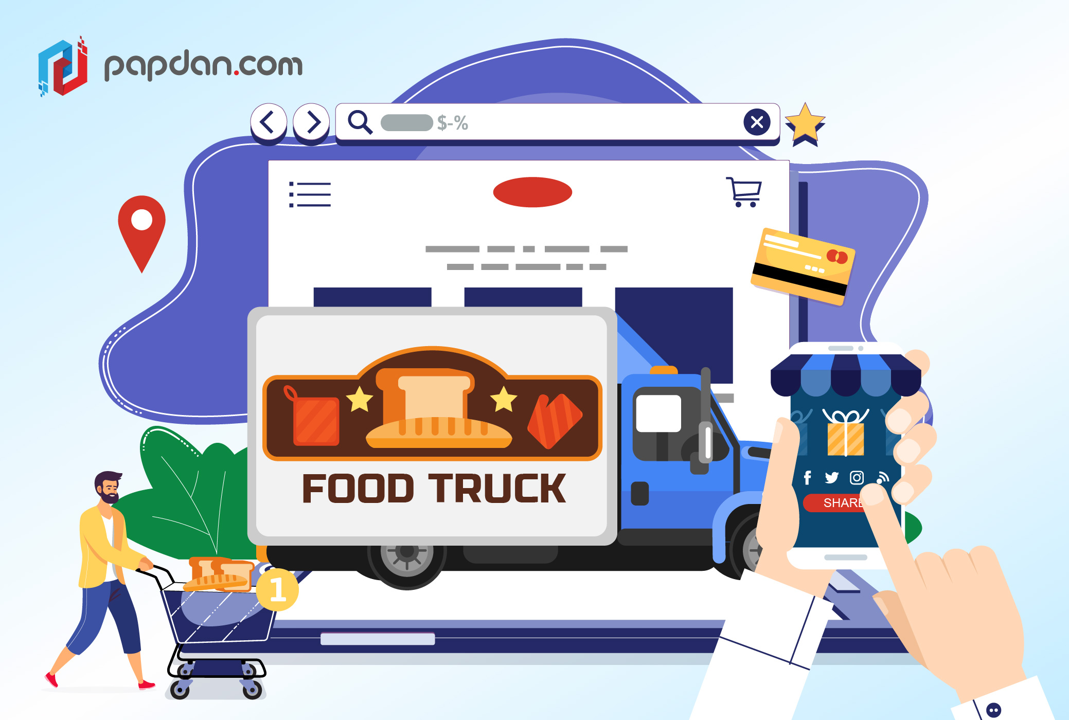 Bring Love to Everywhere: Crucial Things to Start a Food Truck Business with A Website