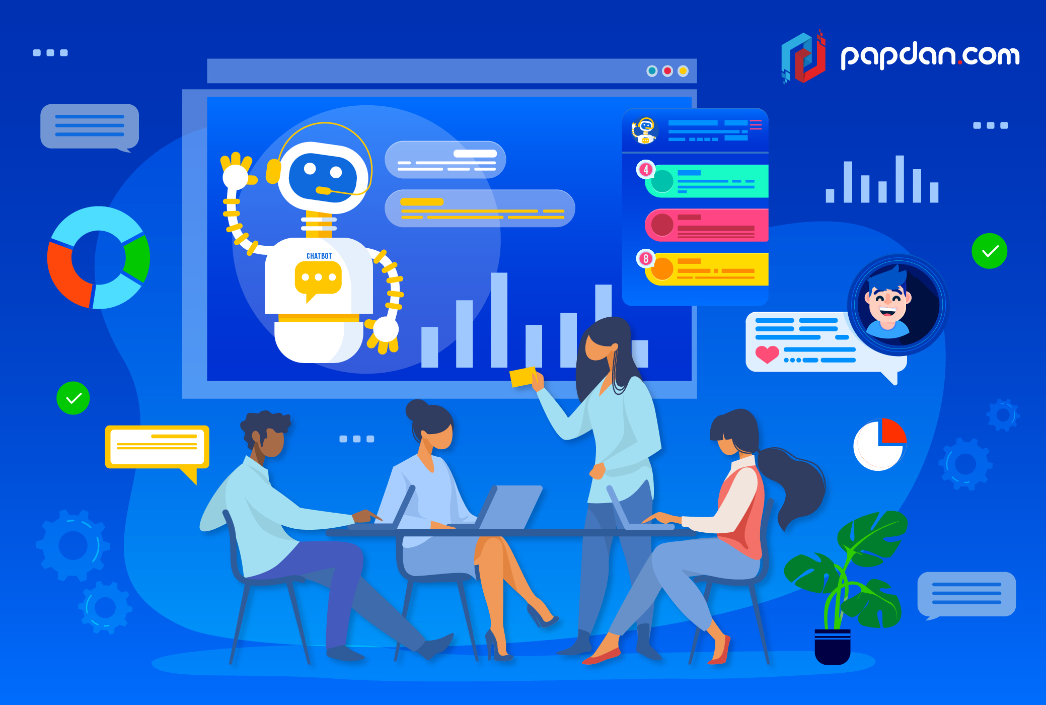 Stay Connected with Your Customer by Using Chatbot