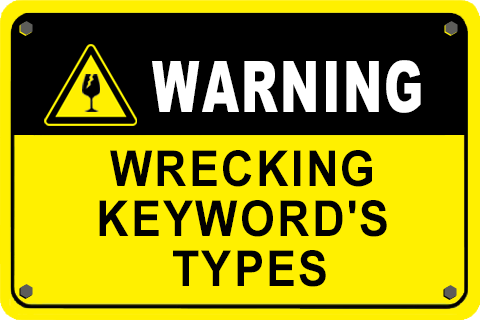5 Types of Search Keywords that can Wreck Your Advertising Campaign